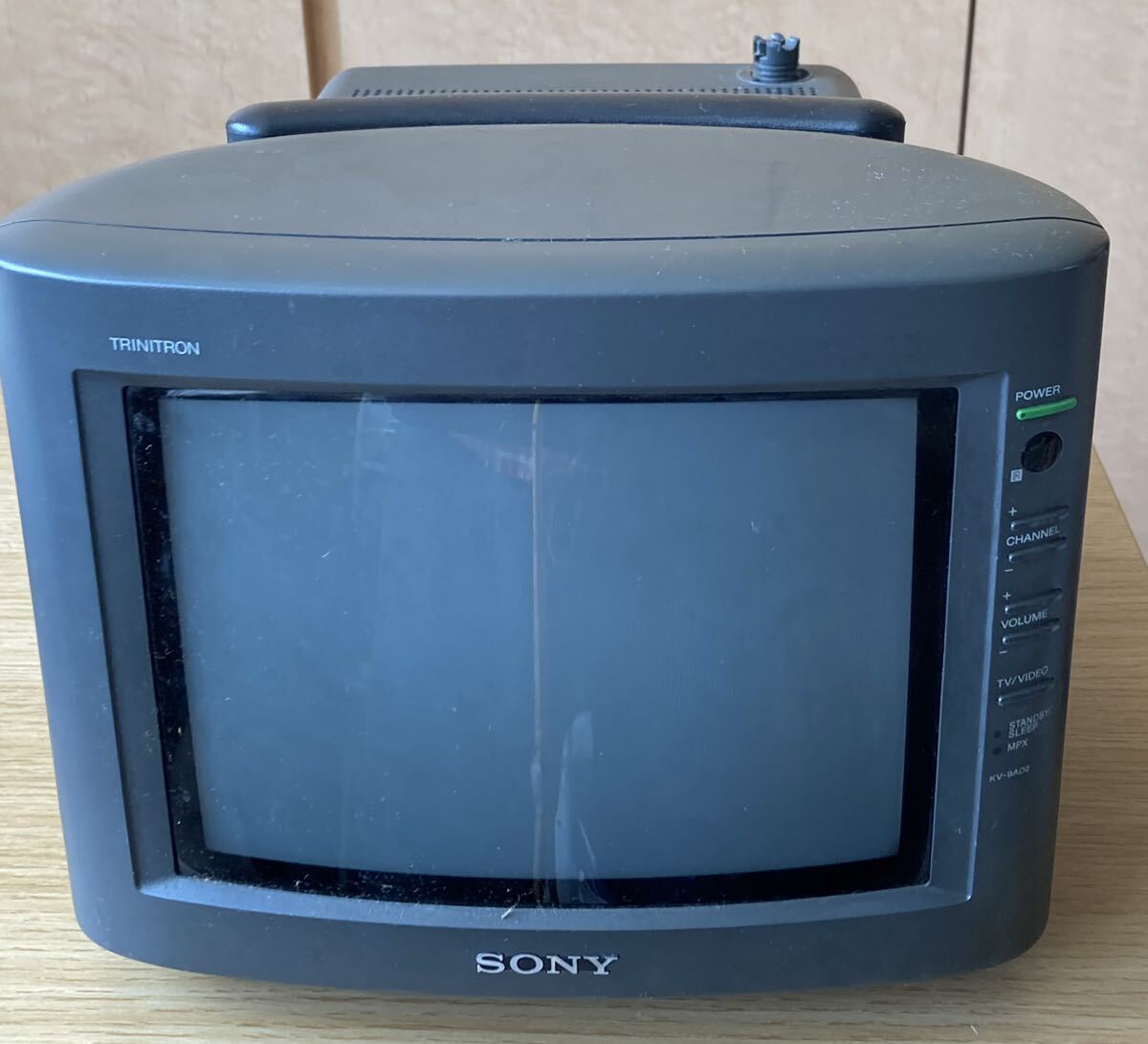 SONY トリニトロン ブラウン管カラーテレビ KV-9AD2　93年製　ビデオ入力確認済