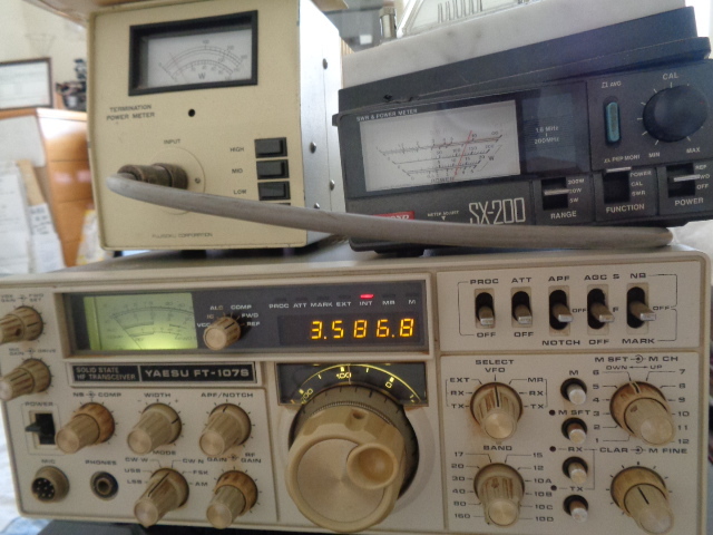周波数カウンター　セグメント　FT-107S　WARC有　八重洲無線HF機　レターパックプラス520円_画像3