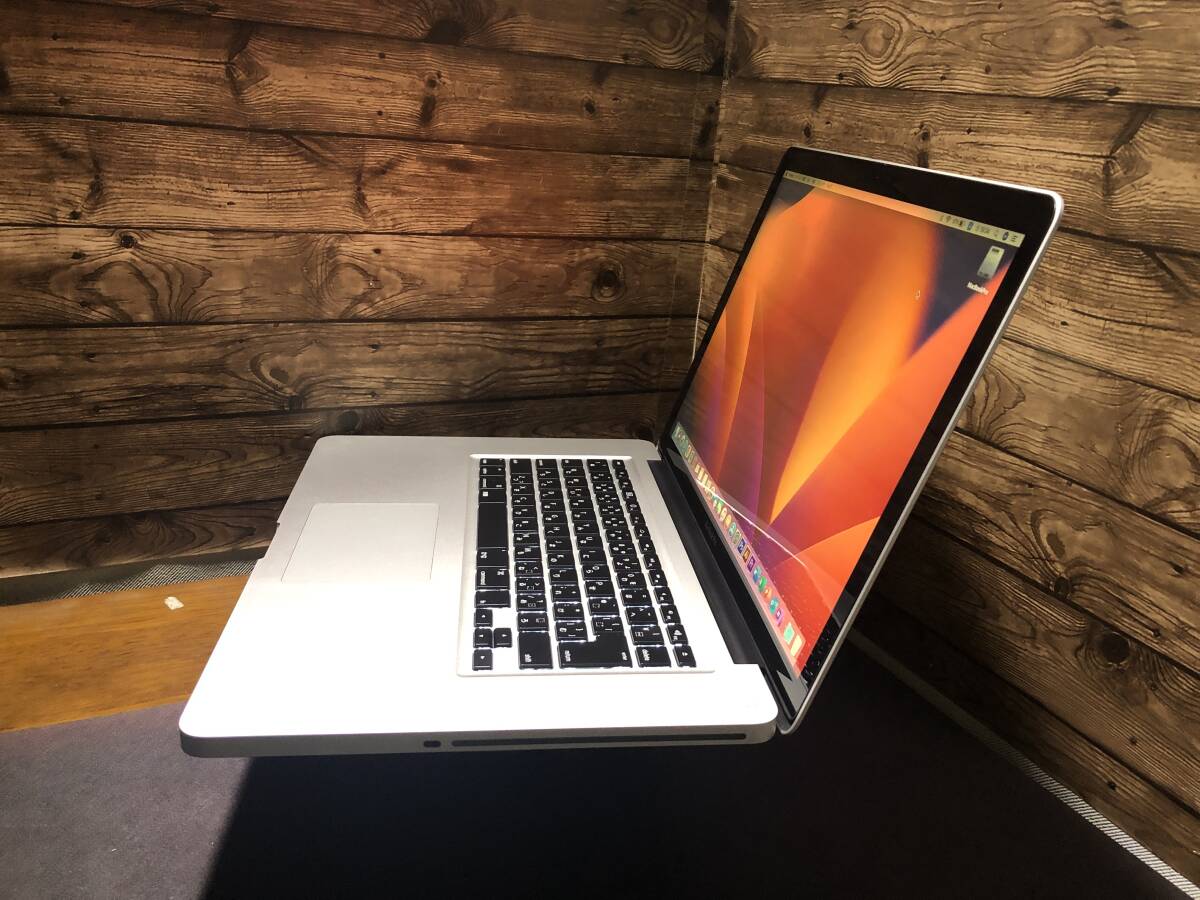 ★美品！カスタムモデル MacBookPro15inch A1286 Core i7 2.00GHz/3.30GHz /Memory16GB / 大容量1TB(1000GB) バッテリー駆動OK★の画像3