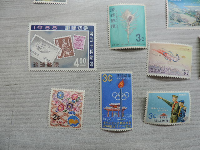 ★琉球郵便★　　１５種　１５枚　　新品・未使用_画像3