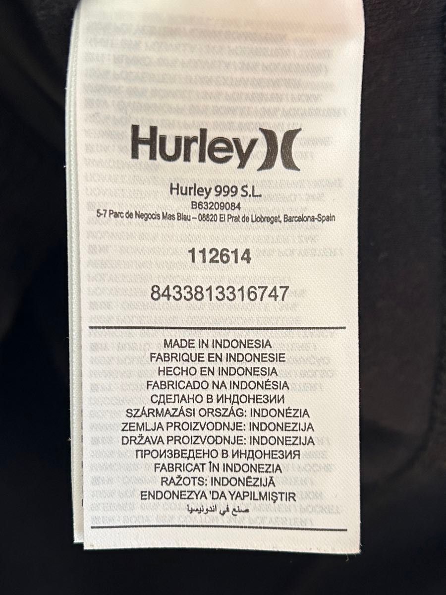 Hurley ハーレー ジップアップ パーカー