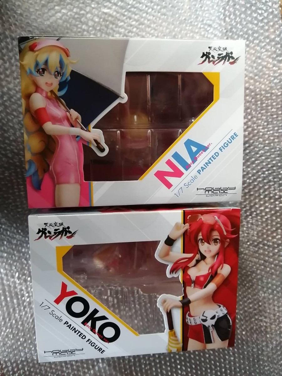  domestic regular goods new goods unopened Tengen Toppa Gurren-Lagann nia Yohko race queen ver figure hobby Max hobbymax Race Queen 