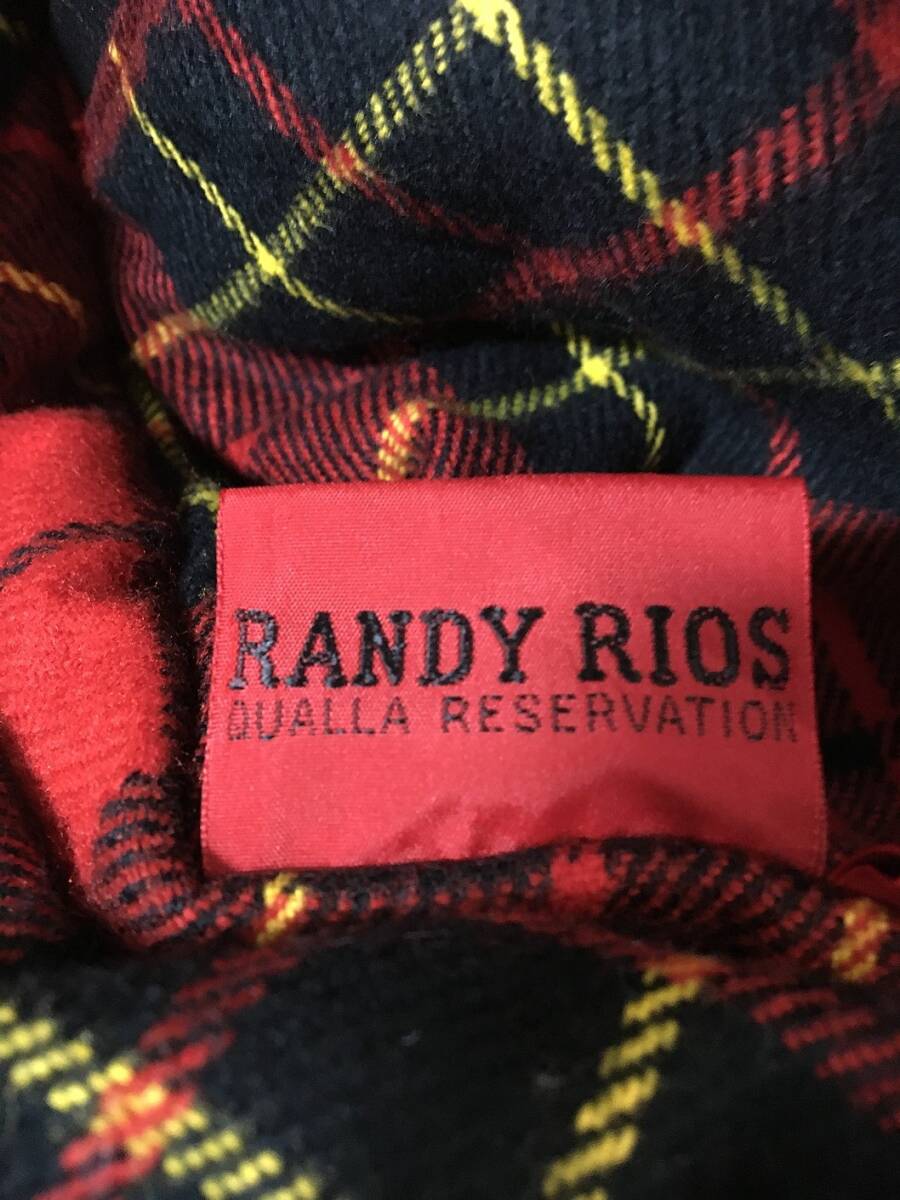 535☆【牛革 カウレザージャケット】RANDY RIOS レザーコート 革ジャン 黒 2_画像8