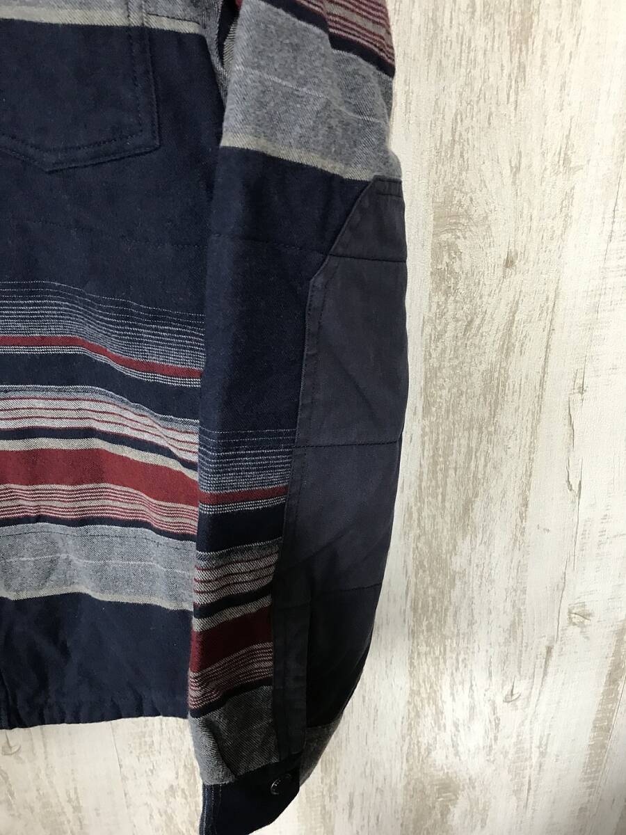 589☆【アメカジ ワークジャケット】Eddie Bauer エディーバウアー マルチカラー XL_画像4