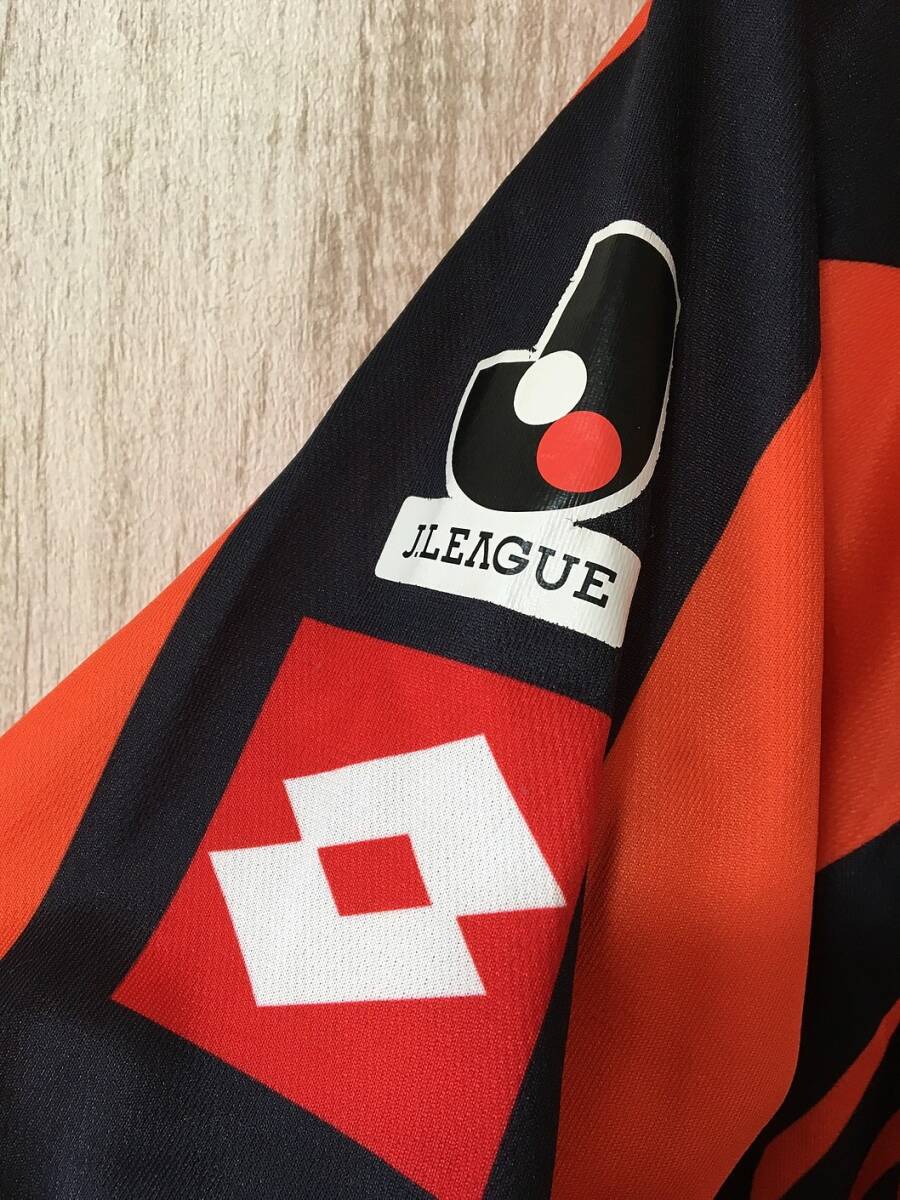 917☆【サッカー Jリーグ 大宮アルディージャ 18番 ユニフォーム 長袖】lotto OMIYA ARDIJA オレンジ 紺 XL_画像5