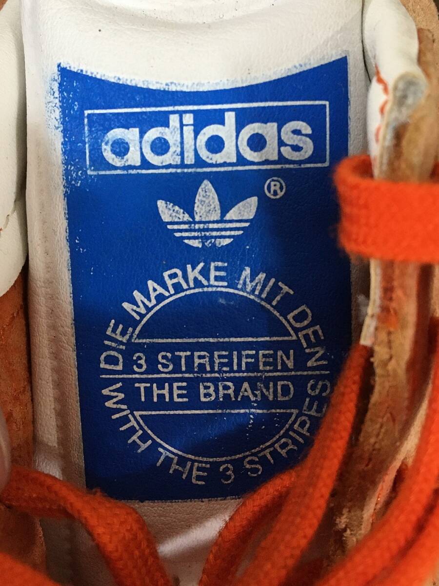 S102*[gazeru Guts re- sneakers ]adidas Adidas orange 26.5