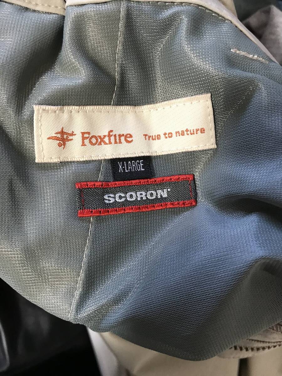 P894☆【SCORON ＳＣトラバース パンツ】Foxfire フォックスファイアー ベージュ XLの画像6