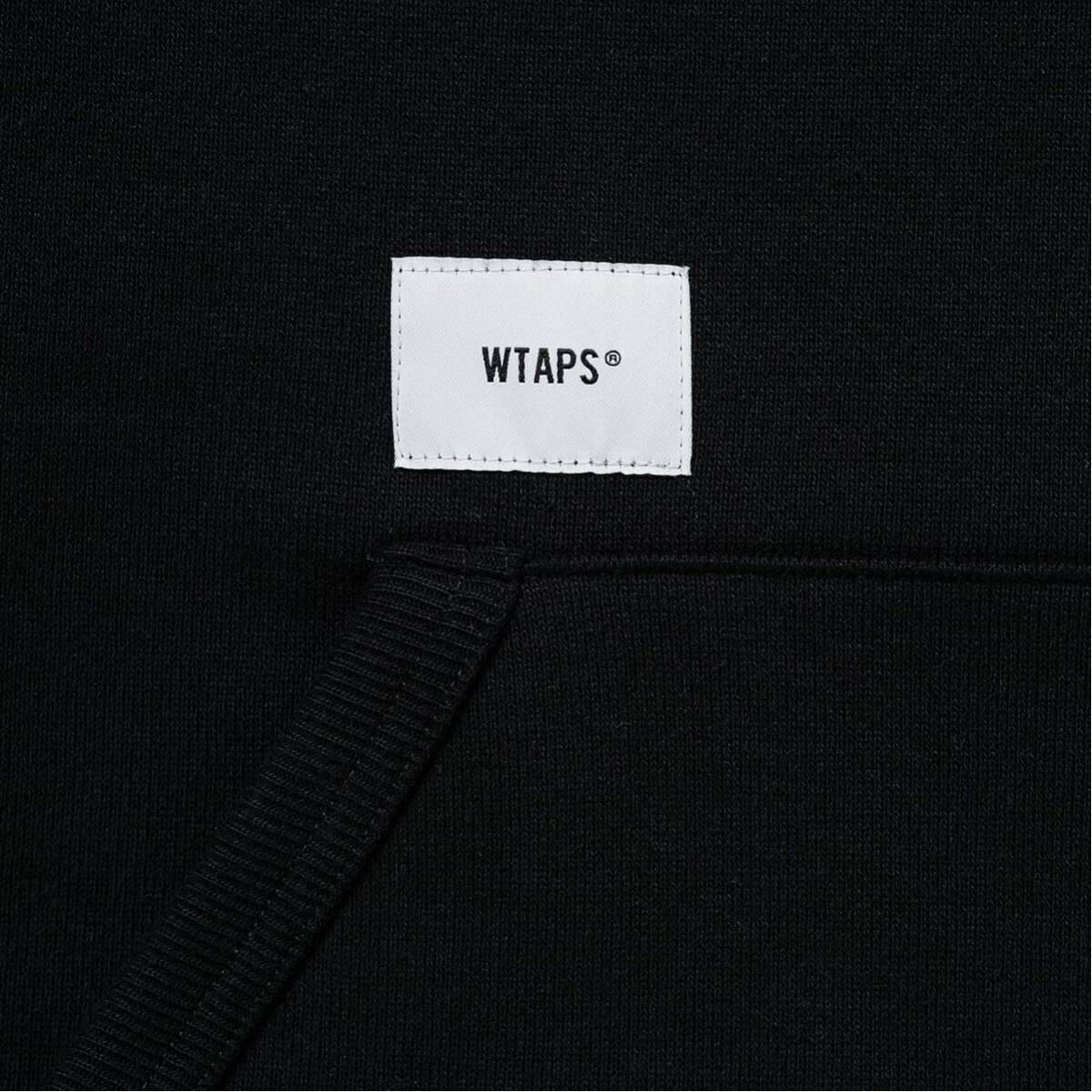 WTAPS 2024SS SIGN HOODY BLACK Lサイズ ダブルタップス サイン フーディー パーカー スウェット ブラック LARGE_画像7