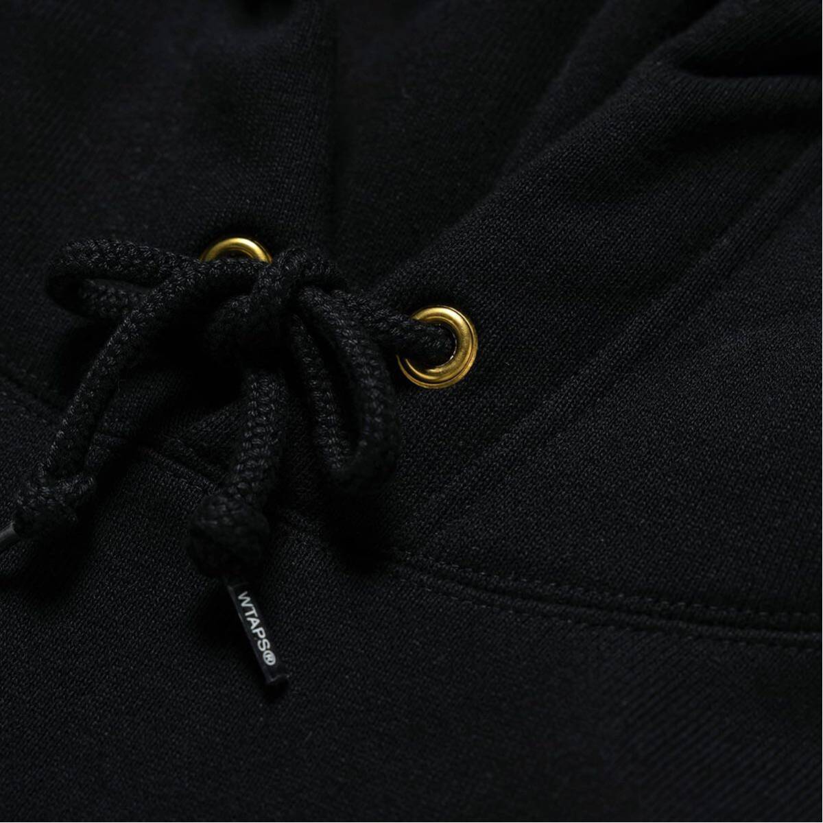 WTAPS 2024SS SIGN HOODY BLACK XLサイズ ダブルタップス サイン フーディー パーカー スウェット ブラック X-LARGE _画像9