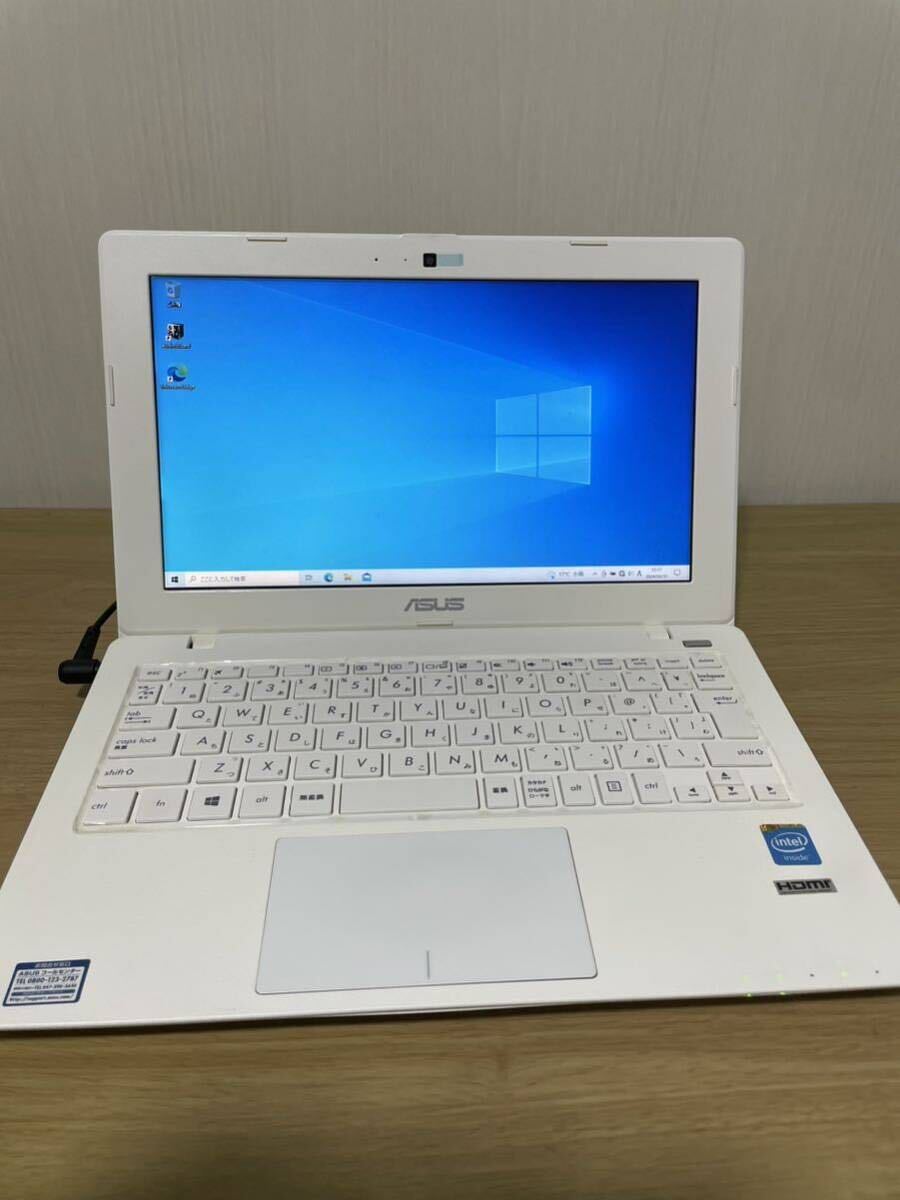 ASUS X200MA ホワイト (Celeron N2830 2.16GHz/4GB/750GB/Wi-Fi/Webカメラ/Windows10) 11.6型 【送料無料】の画像5