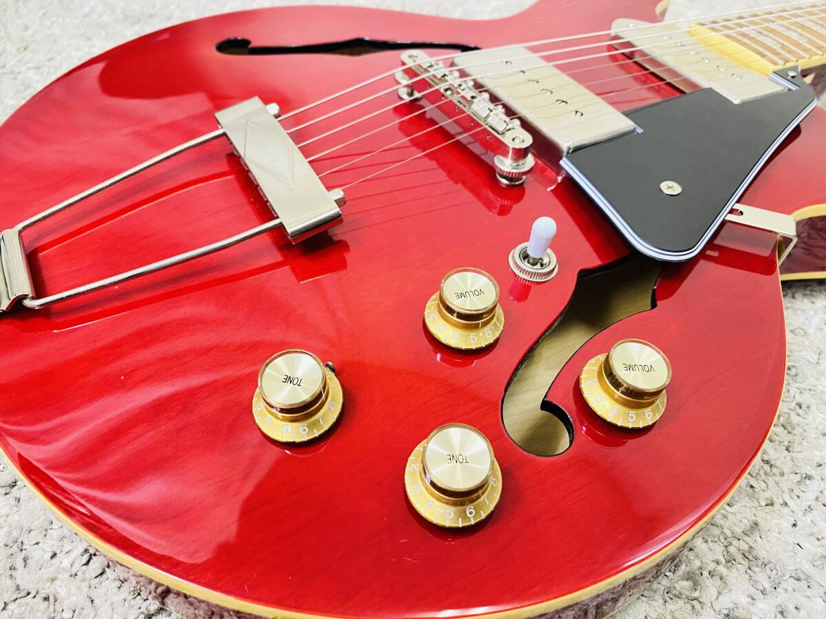 【美品】Epiphone Casino Coupe CH / エピフォン カジノ クーペ エレキギター 2020年製【メンテナンス済】♪_画像3