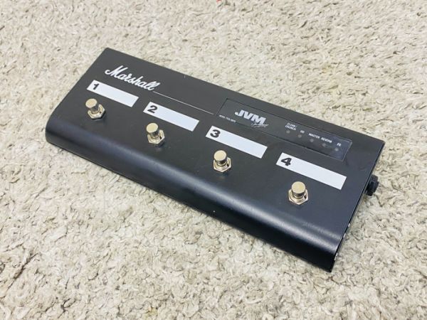 Marshall JVM PEDL-00045 / マーシャル ジェイブイエム フットスイッチ ペダル 黒色 その②【ジャンク品】♪BO_画像1