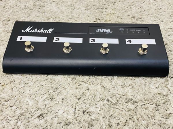 Marshall JVM PEDL-00045 / マーシャル ジェイブイエム フットスイッチ ペダル 黒色 その④【ジャンク品】♪BO_画像4