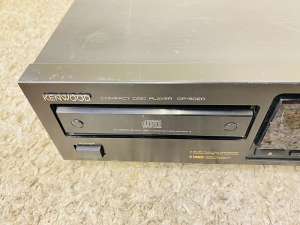 KENWOOD DP-6020 COMPACT DISC PLAYER / ケンウッド CDプレイヤー 【ジャンク品】♪_画像3