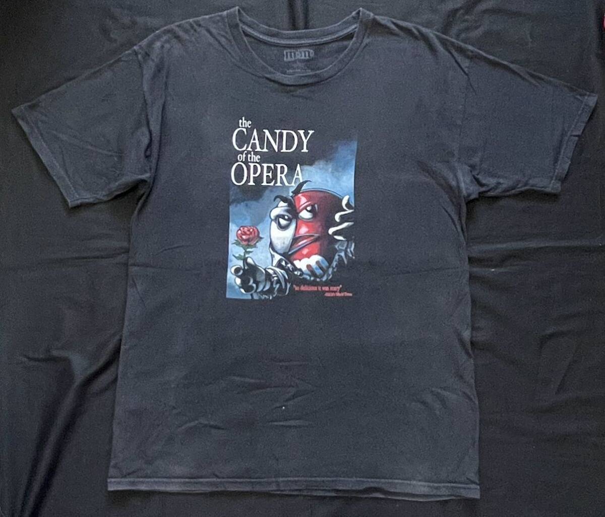m&m's オペラ座の怪人 Tシャツ Lサイズ　The Phantom of The Opera Tee USA_画像1