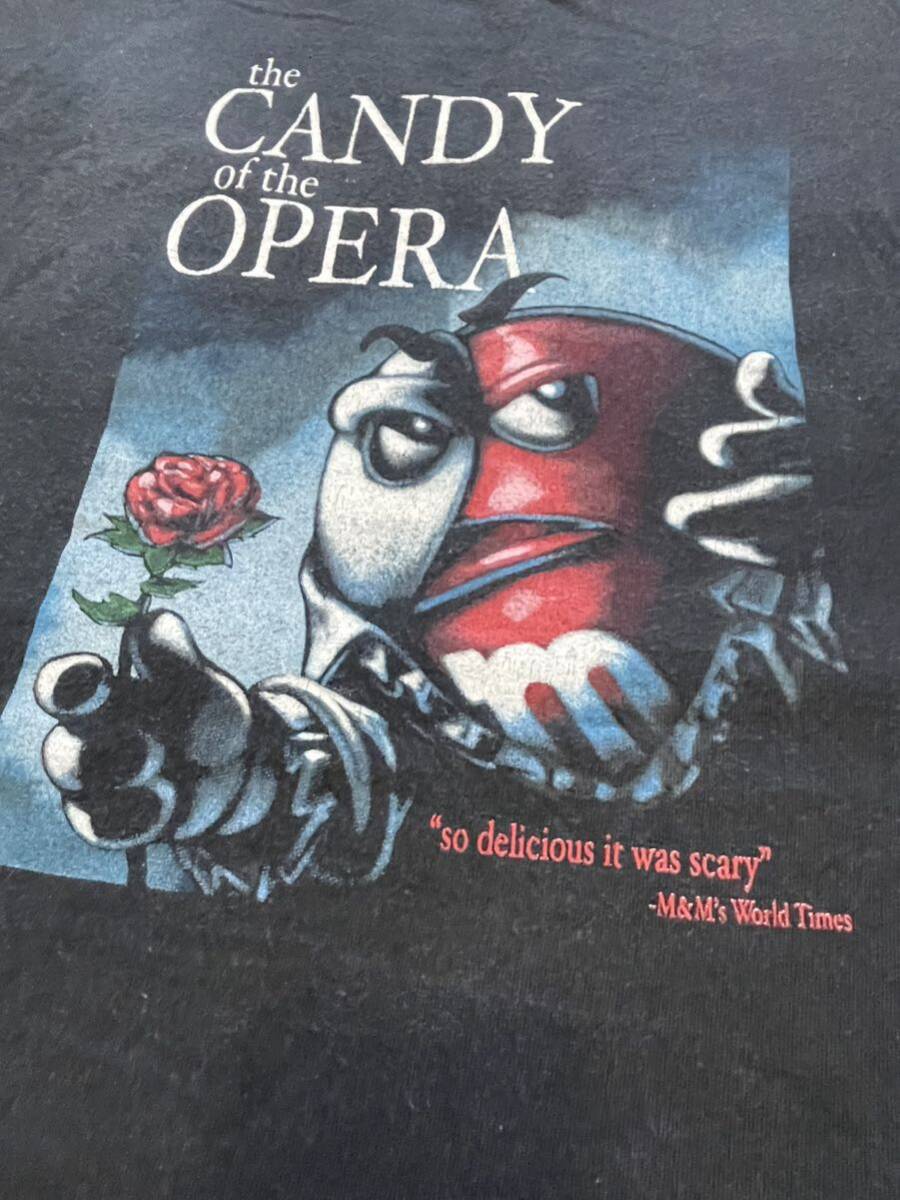 m&m's オペラ座の怪人 Tシャツ Lサイズ　The Phantom of The Opera Tee USA_画像2