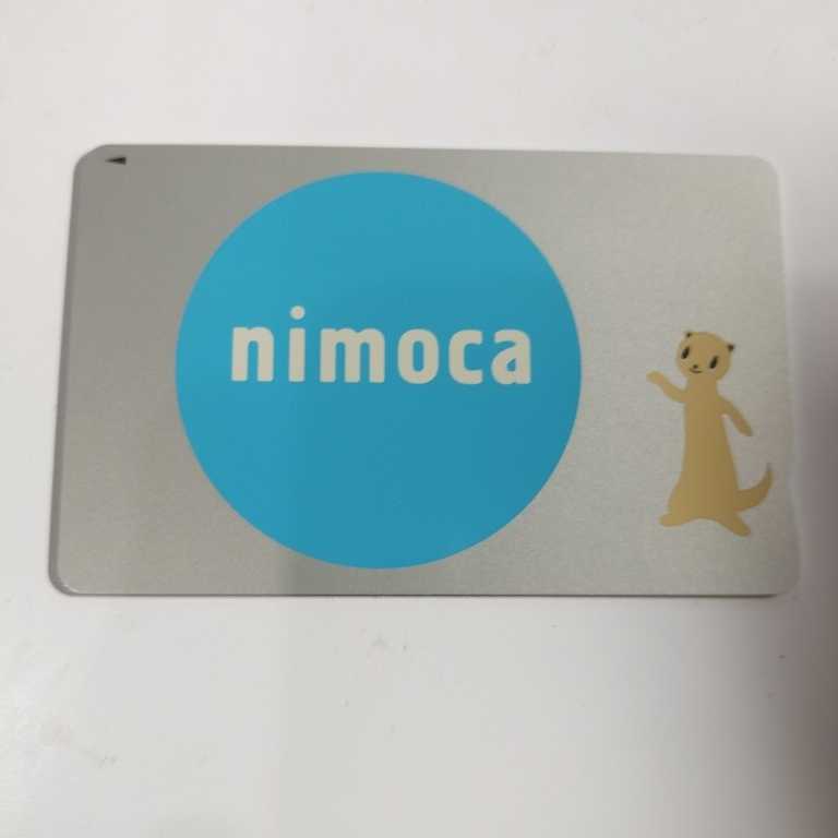 nimoca ICカード 西日本鉄道 デポジットのみ Suicaと相互利用可 _画像1