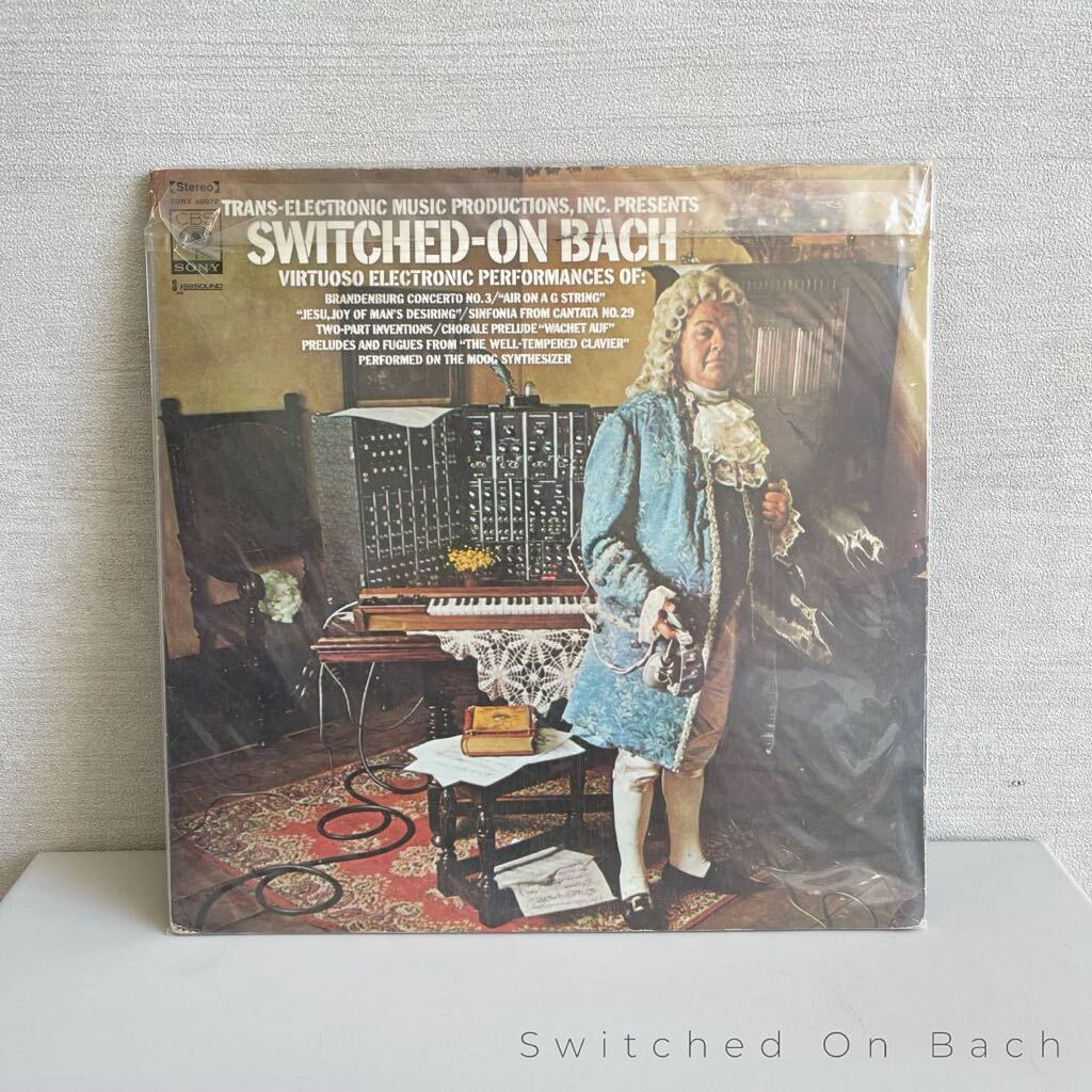 美品 Switched On Bach スイッチト オン バッハ ワルター カーロス SWITCHED ON BACH WALTER CARLOS エレクトロ 電子音楽 LP 12inch_画像1