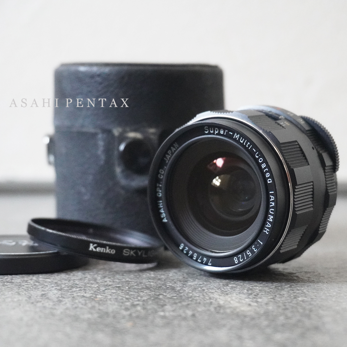 ほぼ 未使用 美品 アサヒ ペンタックス ASAHI PENTAX Super-Multi-Coated TAKUMAR F3.5 28mm 広角 単焦点 レンズ M42 マウント 一眼レフ_画像1