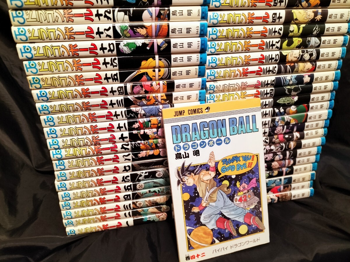 DRAGON BOLL Dragon Ball 1~ all 42 volume .. set Toriyama Akira the first version great number JUMP COMICS all volume set 