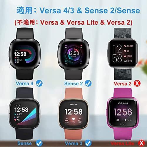 フィットビット 充電ケーブル 【2本セット 30㎝+100㎝】 Fitbit Sense, Sense 2 / Versa 3, Versa 4 充電器 スマートウォッチ_画像3
