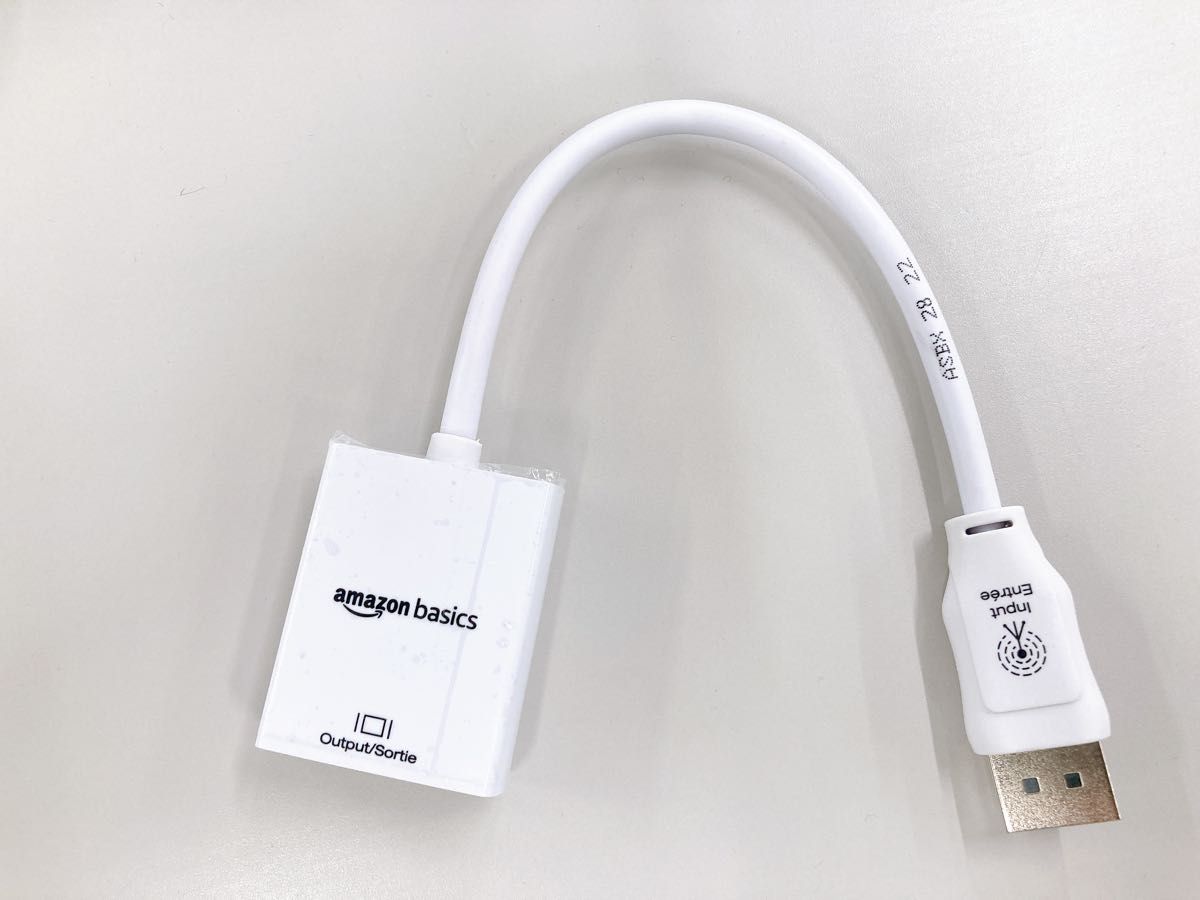 Amazonベーシック DisplayPort to VGA変換アダプター