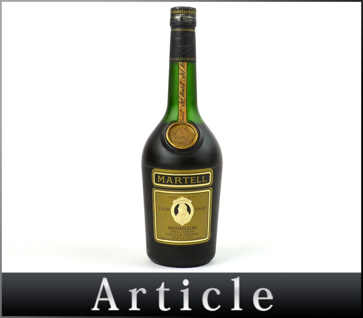 173493古酒□未開栓 マーテル メダイヨン VSOP リキュール コニャック ブランデー MARTELL MEDAILLON COGNAC BRANDY 700ml 40%/ A_画像1