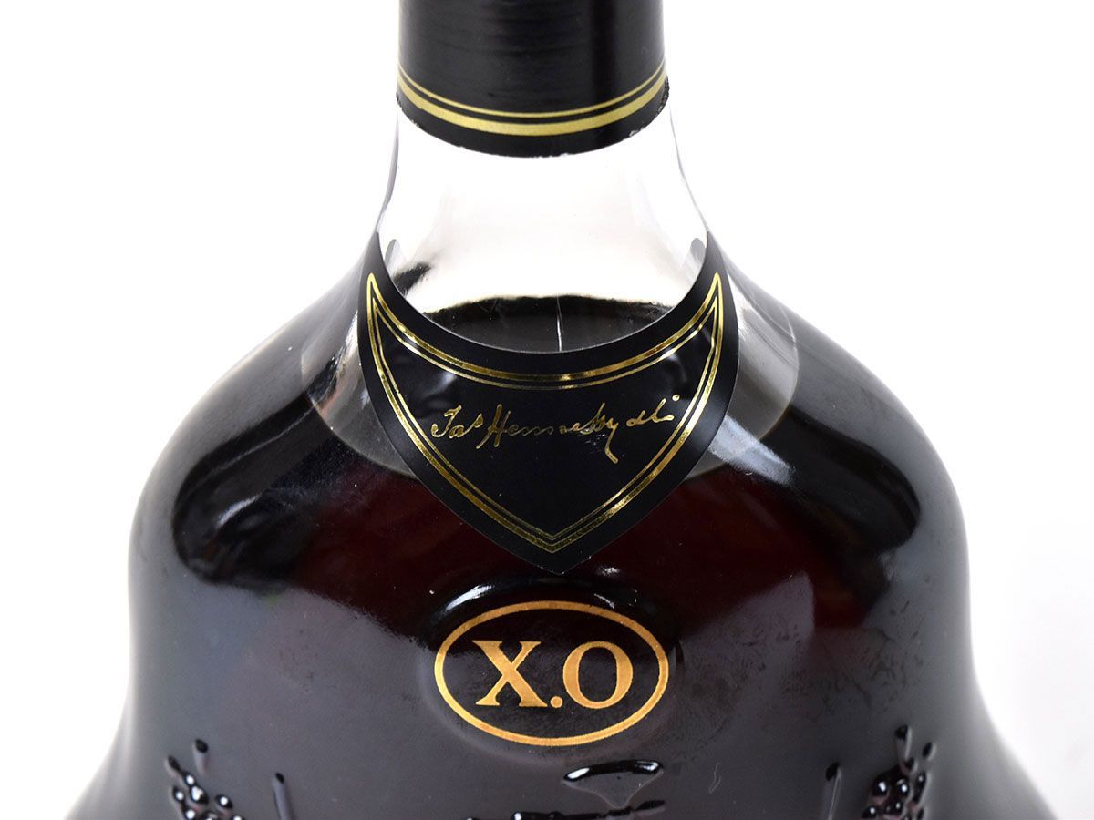 170545古酒〇未開栓 ヘネシーXO 金キャップ クリアボトル コニャック ブランデー Hennessy EXTRA OLD COGNAC BRANDY 700ml 箱/ A_画像4