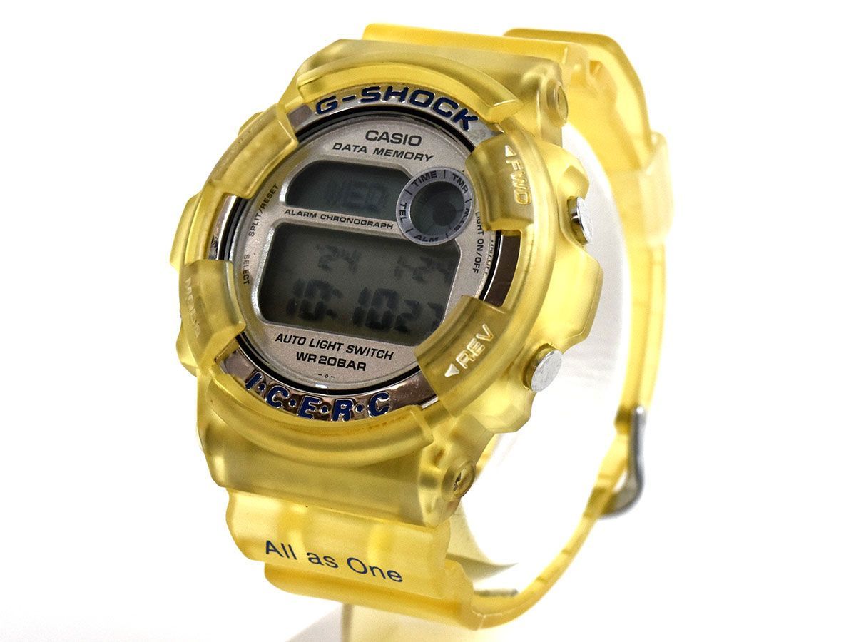 170908◆動作確認済 CASIO カシオ G-SHOCK Gショック 腕時計 クォーツ DW-9200K デジタル SS 樹脂 シルバー ベージュ メンズ/ D_画像9