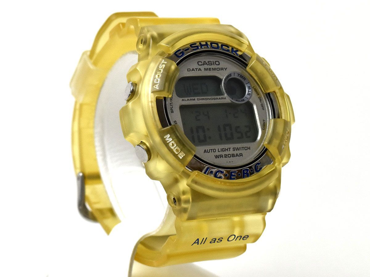 170908◆動作確認済 CASIO カシオ G-SHOCK Gショック 腕時計 クォーツ DW-9200K デジタル SS 樹脂 シルバー ベージュ メンズ/ D_画像8