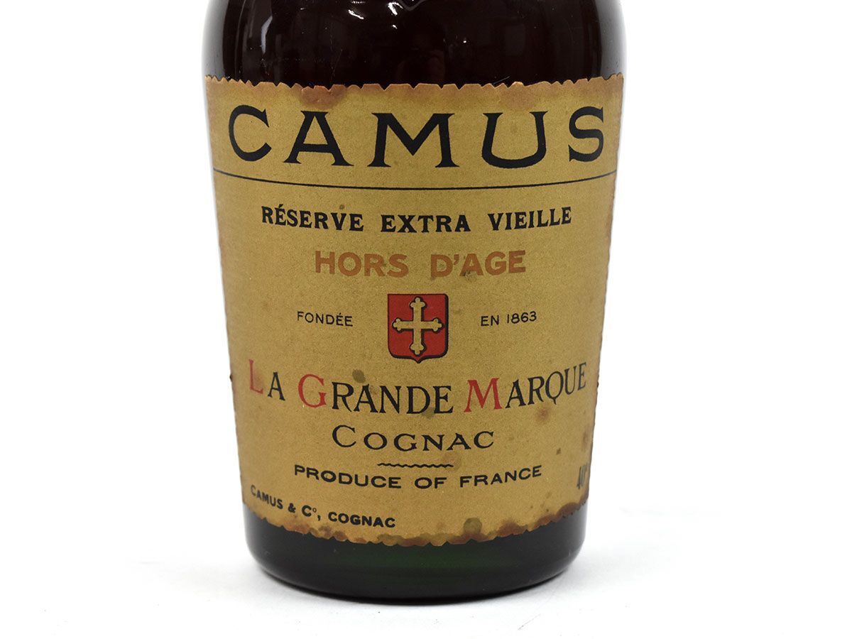 168802古酒〇未開栓 カミュ オルダージュ グランマルキ コニャック ブランデー CAMUS HORS D’AGE A GRANDE MARQUE COGNAC 40%/ A_画像3