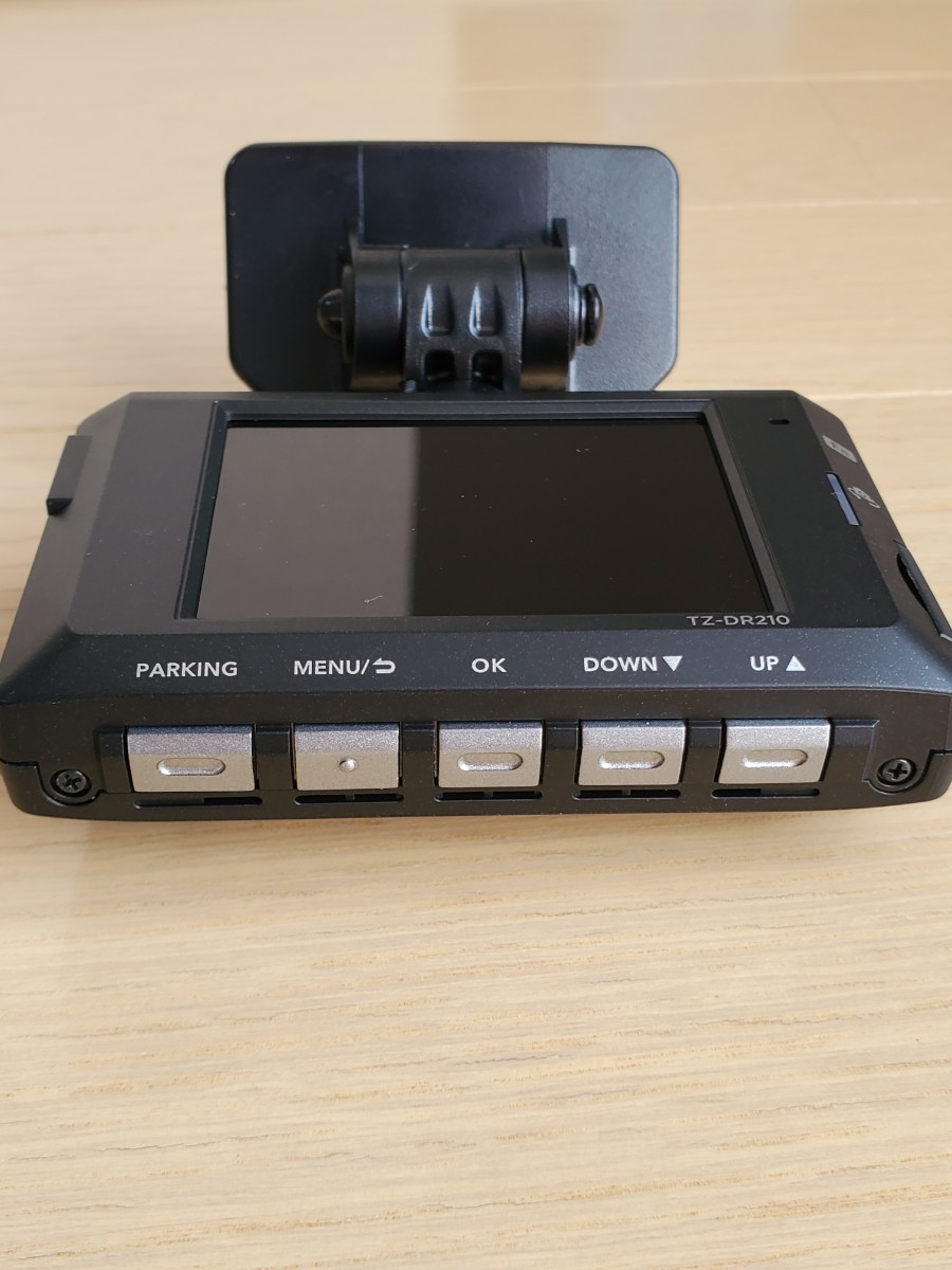 コムテック製 TZ-DR210 本体のみ 2カメラ ドライブレコーダー 動作確認済_画像5