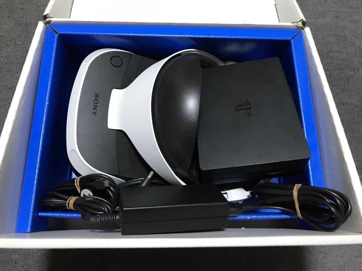 PSVR Playstation VR プレイステーション4 PSVR ヘッドセット プロセッサユニット Playstation4 動作確認済み_画像1
