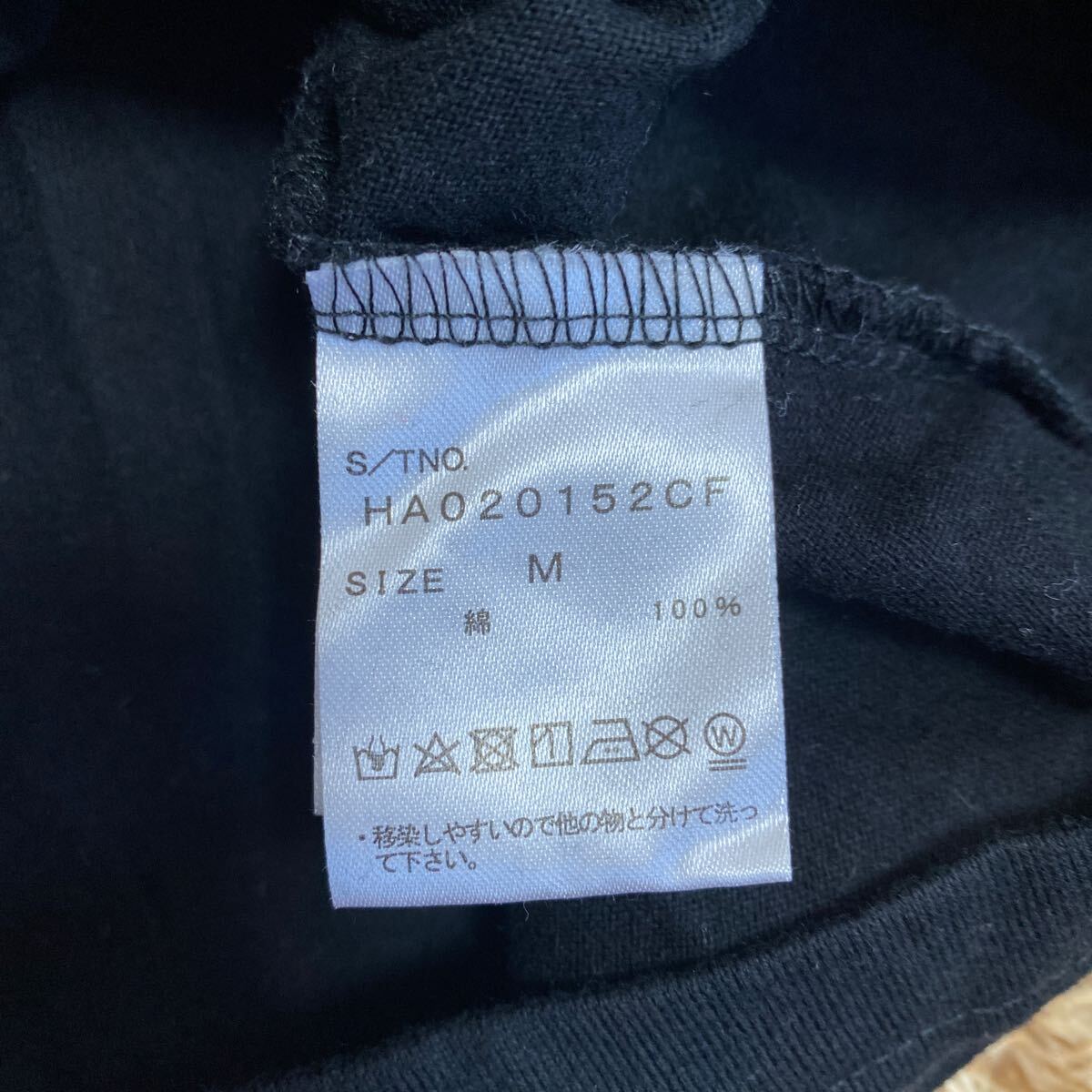t38 HARE オーバーサイズtシャツ サイズM表記 中国製_画像5