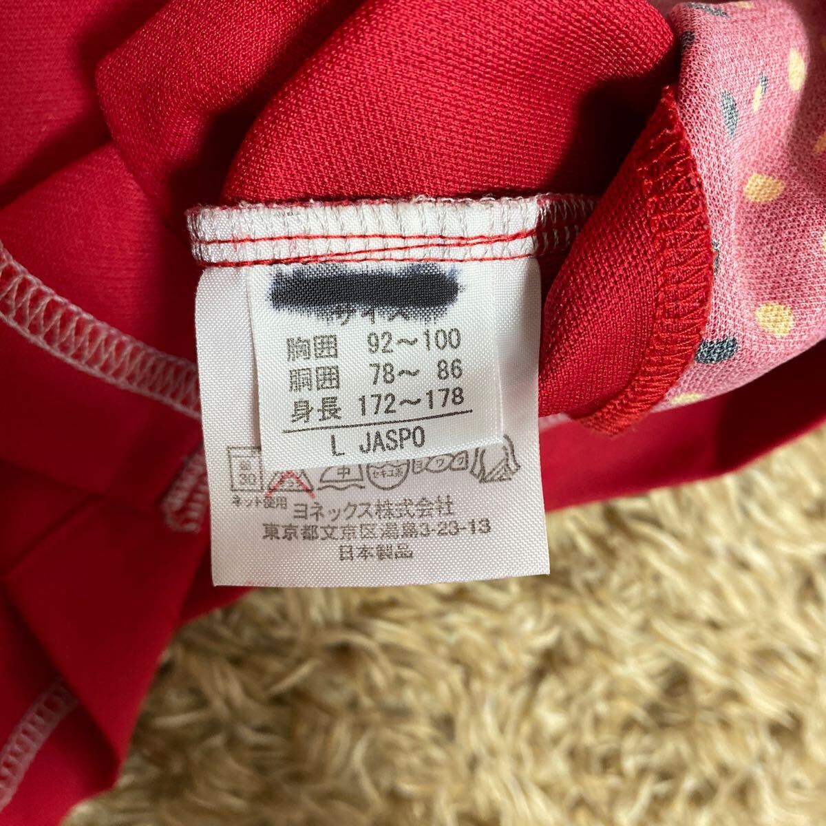 t39 YONEX スポーツtシャツ サイズL表記 日本製_画像5
