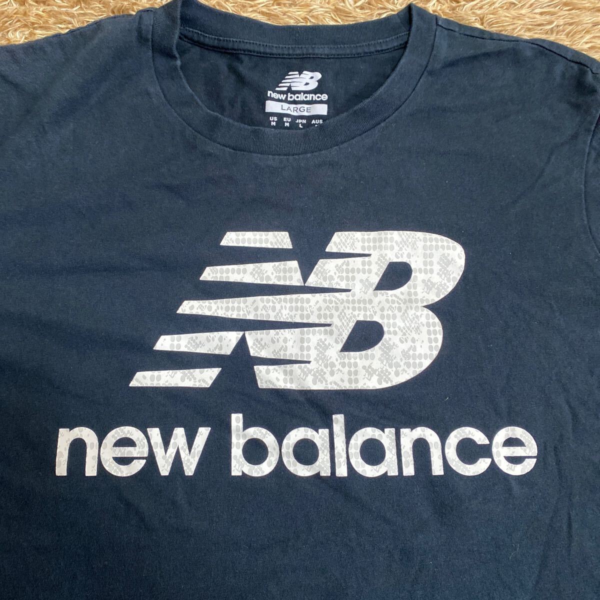 t44 new balance 半袖tシャツ サイズL表記 中国製_画像3