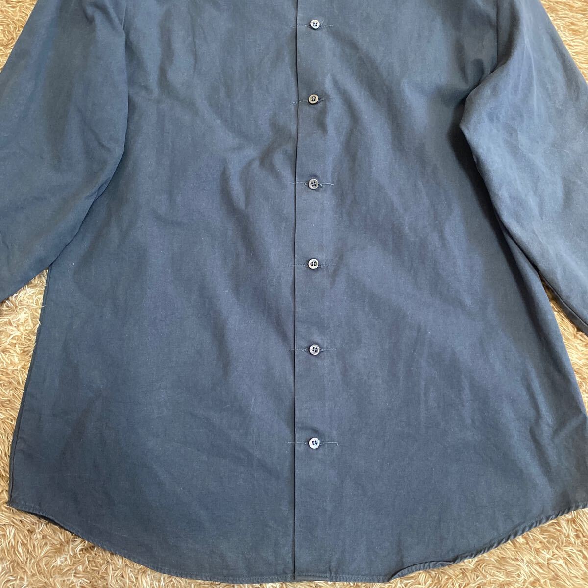 t46 GIORGIO ARMANI рубашка с длинным рукавом размер 40/15 3/4 надпись Италия производства 