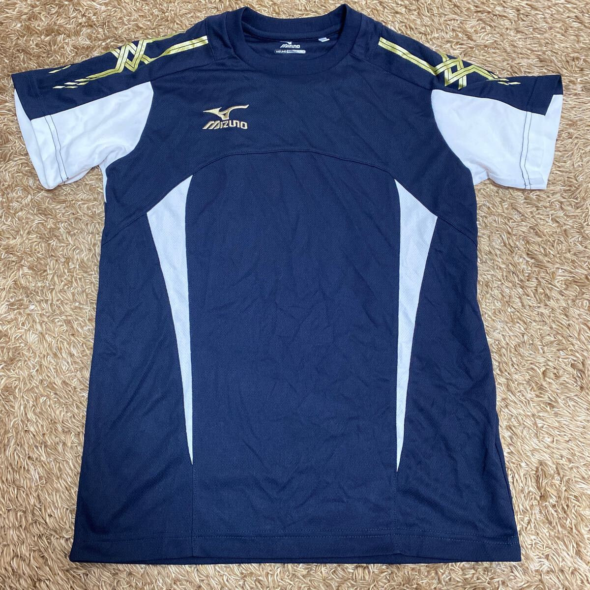 t66 MIZUNO スポーツtシャツ サイズS表記 タイ製_画像1