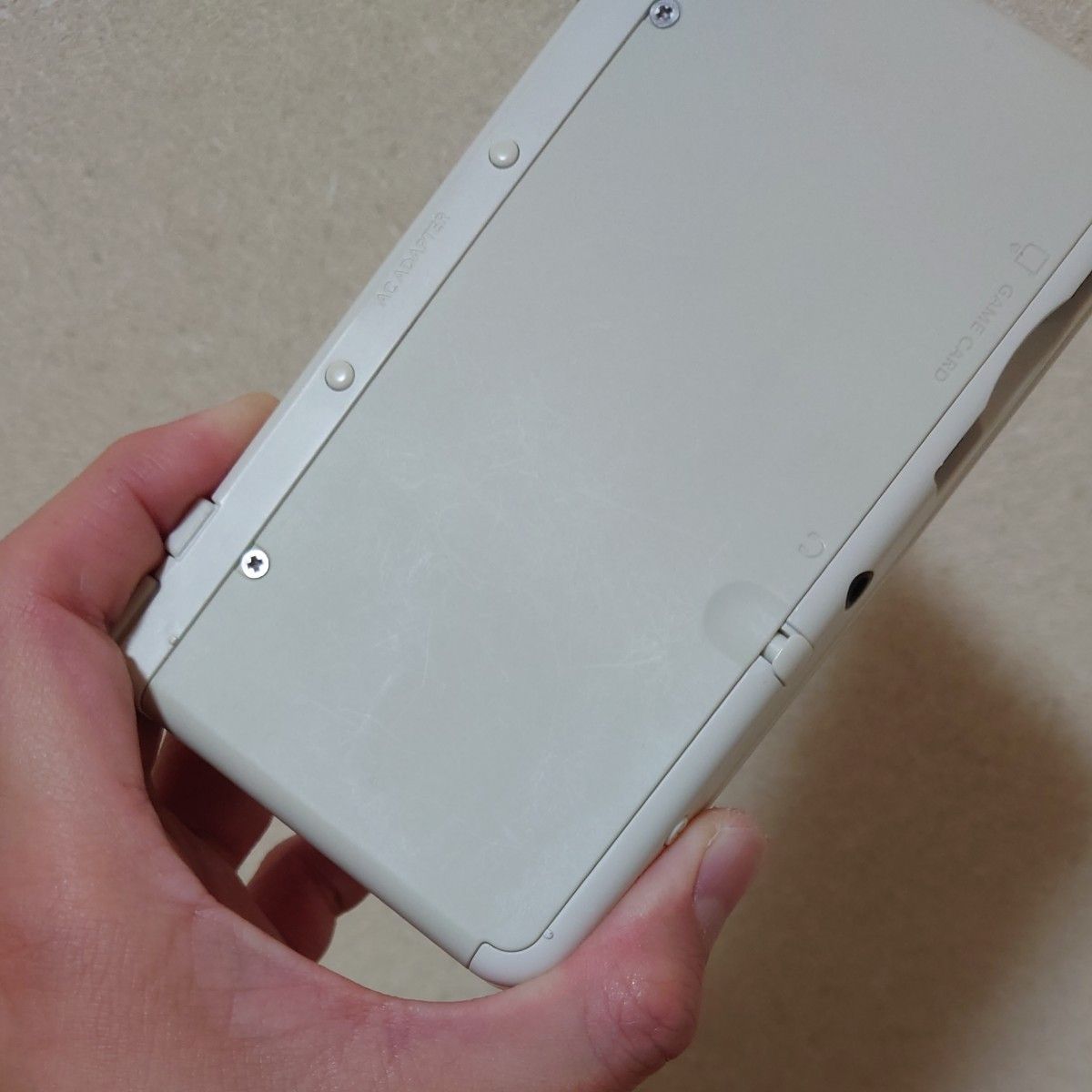 中古　New ニンテンドー3DS 本体　 ホワイト　本体・タッチペンのみ