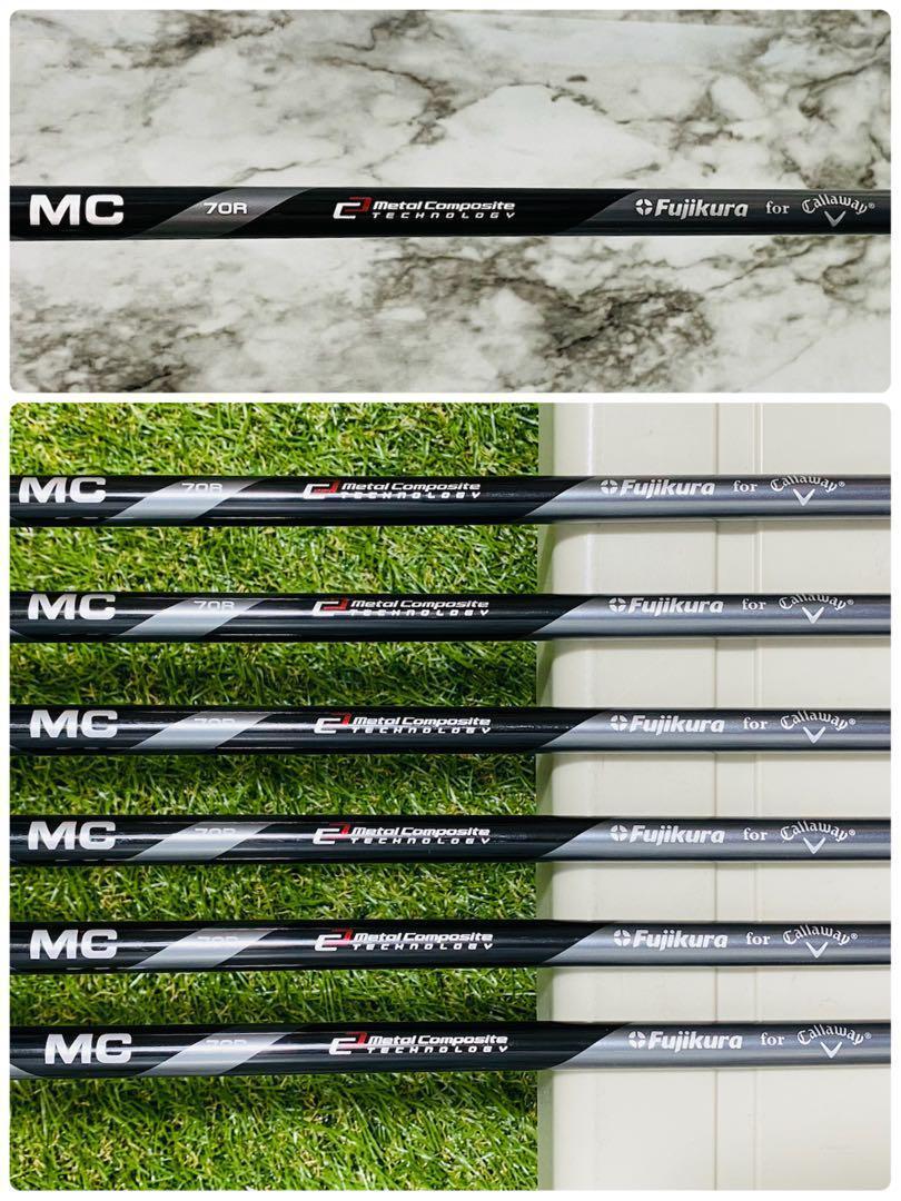 【極美品】MC70装着 Callaway PARADYM キャロウェイ パラダイム メンズアイアンセット 6本 カーボン R_画像9