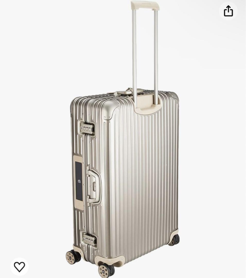 【新品未使用品】リモワ トパーズ チタニウム スーツケース 98L ゴールドの画像3