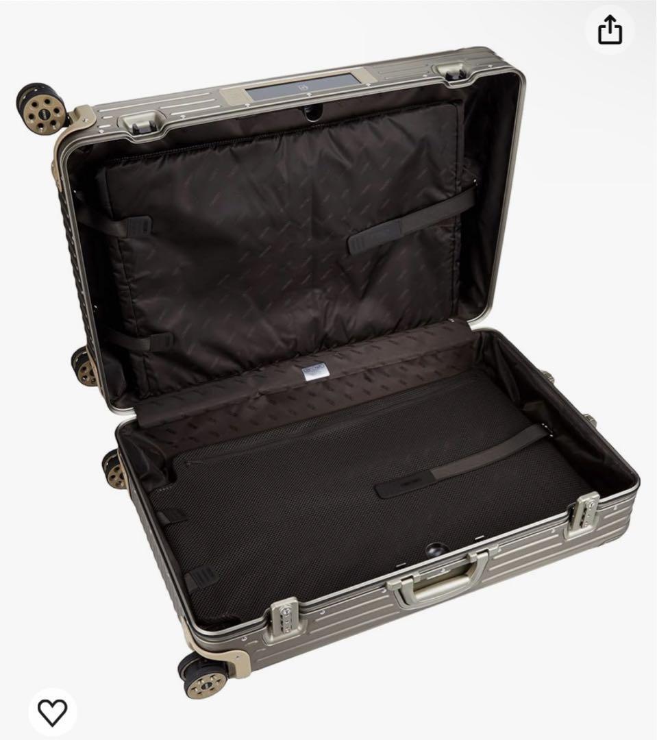 【新品未使用品】リモワ トパーズ チタニウム スーツケース 98L ゴールドの画像6