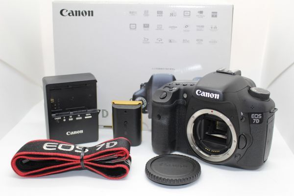 ■超極上美品■キヤノン Canon EOS 7D デジタル一眼レフカメラ ボディ Body■元箱付き■Z3310