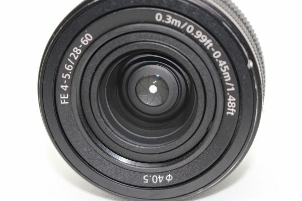 ■良品■ソニー SONY FE 28-60mm F4-5.6 SEL2860 標準ズームレンズ フルサイズ Eマウント Lens #Z3374_画像2