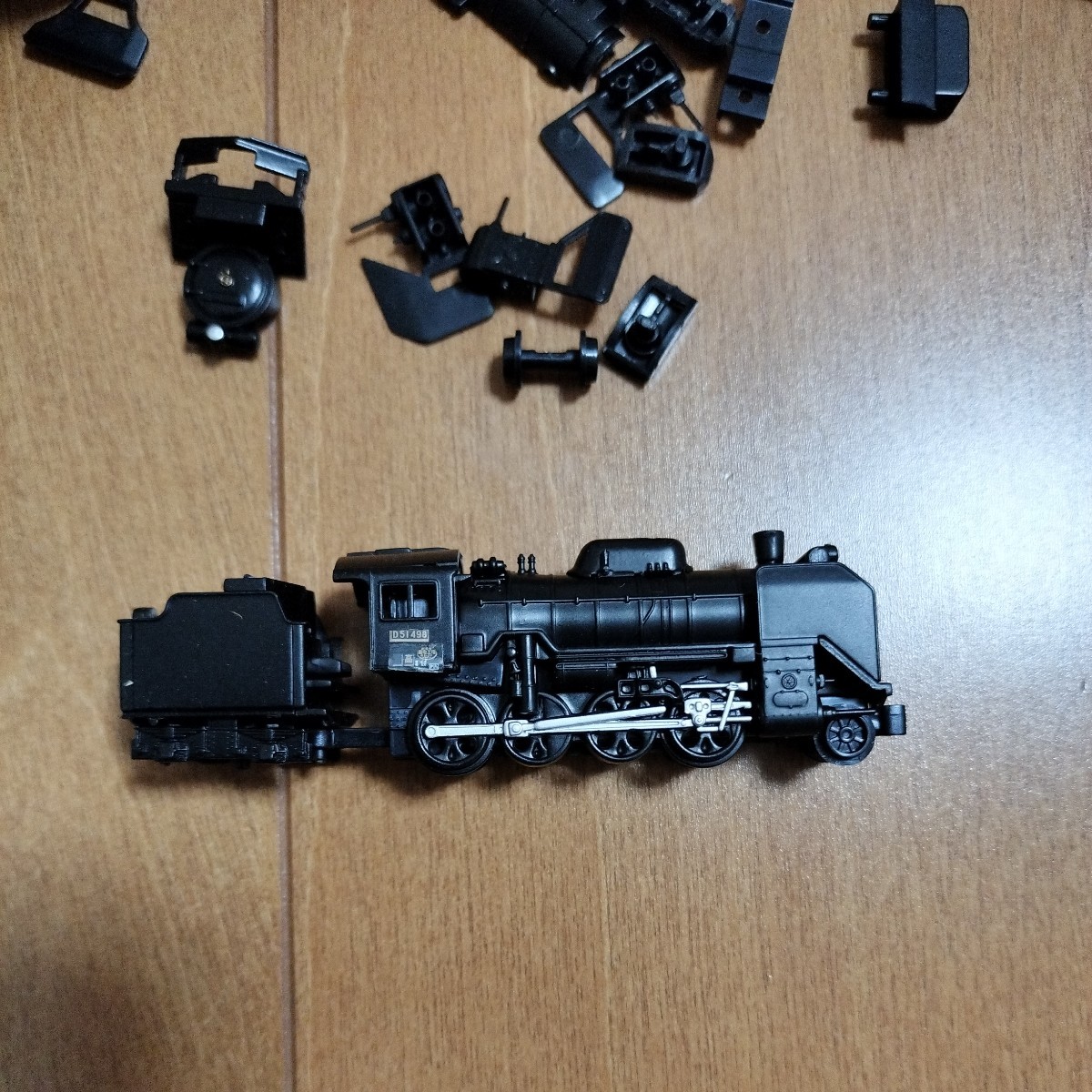 【組立済　現状渡し】③Bトレ　Bトレイン　蒸気機関車　D51-498号機　1両　　　鉄道　鉄道模型　Nゲージ　SL　D51　機関車_画像3