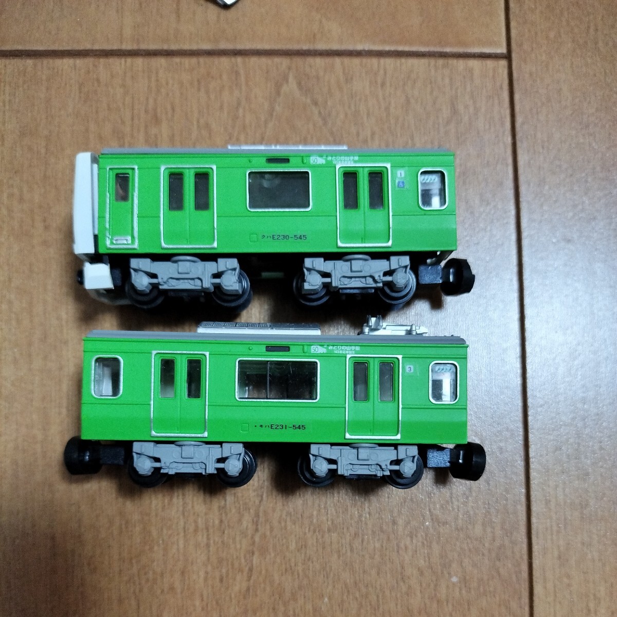 組立済 現状渡し ⑭Bトレ Bトレイン E231系 みどりの山手線 2両 組立済 現状渡し ⑭Bトレ Bトレイン E231系 みどりの山手線 2両
