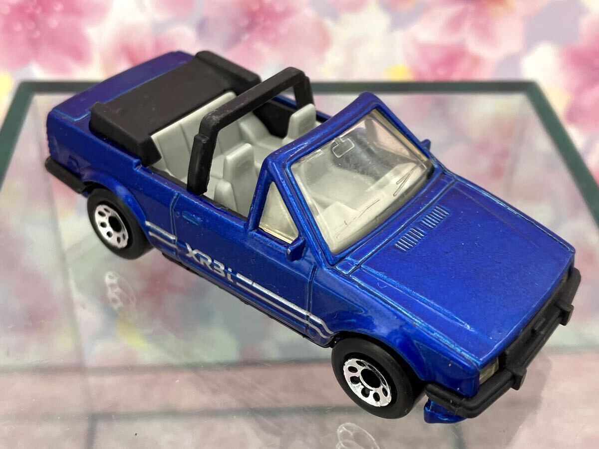 MATCHBOX マッチボックス FORD ESCORT CABRIOLET エスコート　カブリオレ　青色　マカオ製_画像6