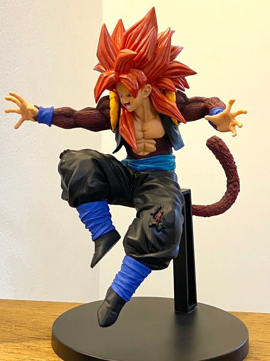 中古　スーパードラゴンボールヒーローズ 9th ANNIVERSARY FIGURE-超サイヤ人4ゴジータ:ゼノ- 箱無