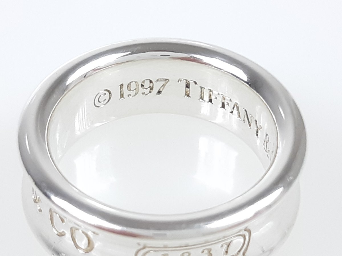 ティファニー　TIFFANY　1837　ナロー　リング　指輪　サイズ8号　シルバー925　YAS-8050_画像4