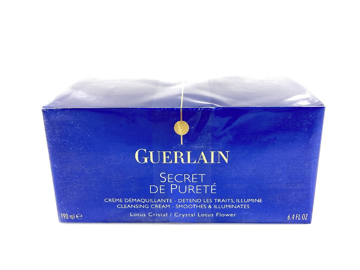 未使用　フィルム未開封　ゲラン　GUERLAIN　シークレット　ピュリティ　クレンジング　クリーム　SP　190ml　KES-2041　_画像1